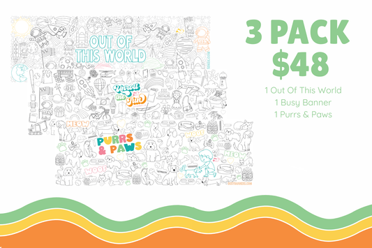 Mixed Pack - 3 Banners