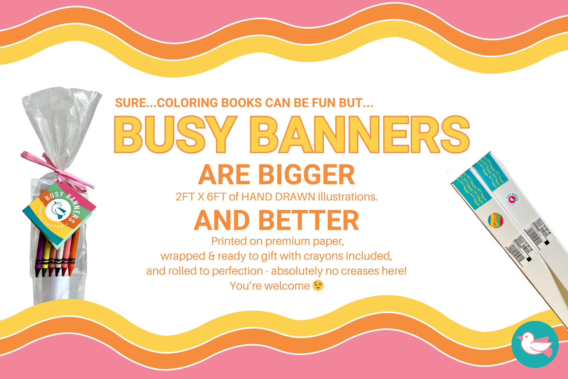 Petals & Wings Busy Banners